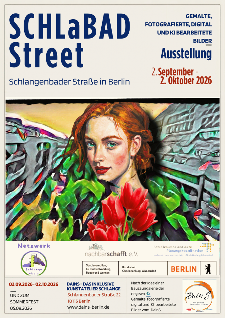 Flyer Ausstellung SCHLaBAD Street