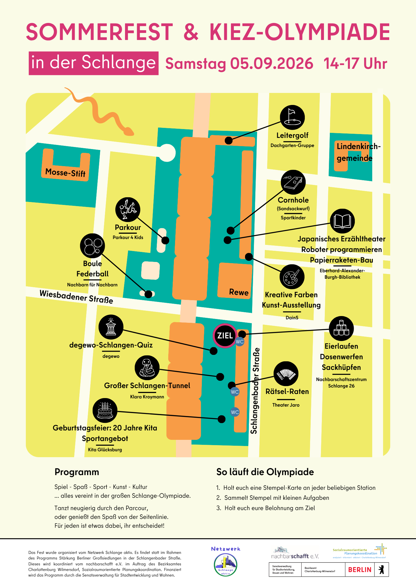 Sommerfest – Kiezolympiade